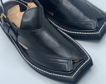 Sandalias chappal Kaptaan peshawari hechas a mano para hombre talla uk7,8,9,10,11