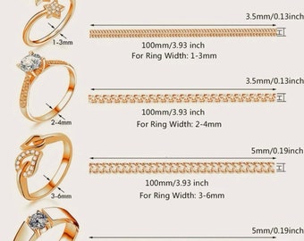 4pcs Ring size adjuster springs