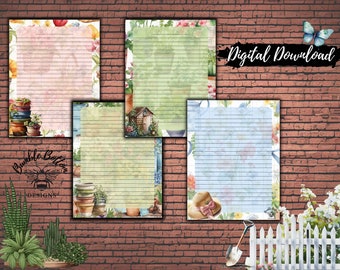 Garden US LTR Size Stationery Set