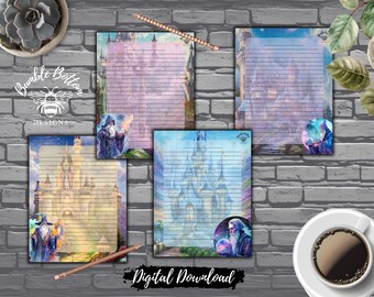 Wizard Castle US LTR Size Stationery Bundle