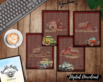 On The Farm US Letter Size Stationery Set