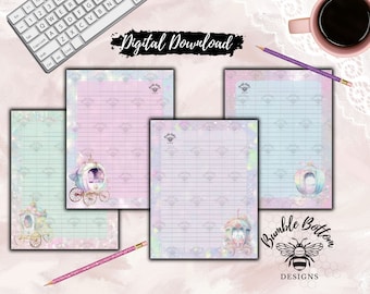 Fairytale Carriage US LTR Stationery Set