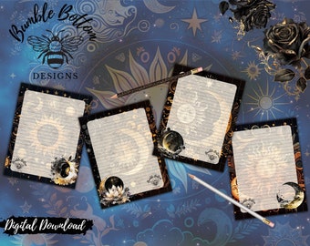 Celestial US LTR Size Stationery Set
