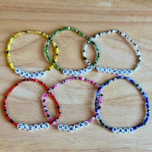 Six the Musical Queens Bracelets | Six the Musical Bracelets | Broadway Bracelets | Six the Musical Gift | Theater Kid Bracelet | Broadway