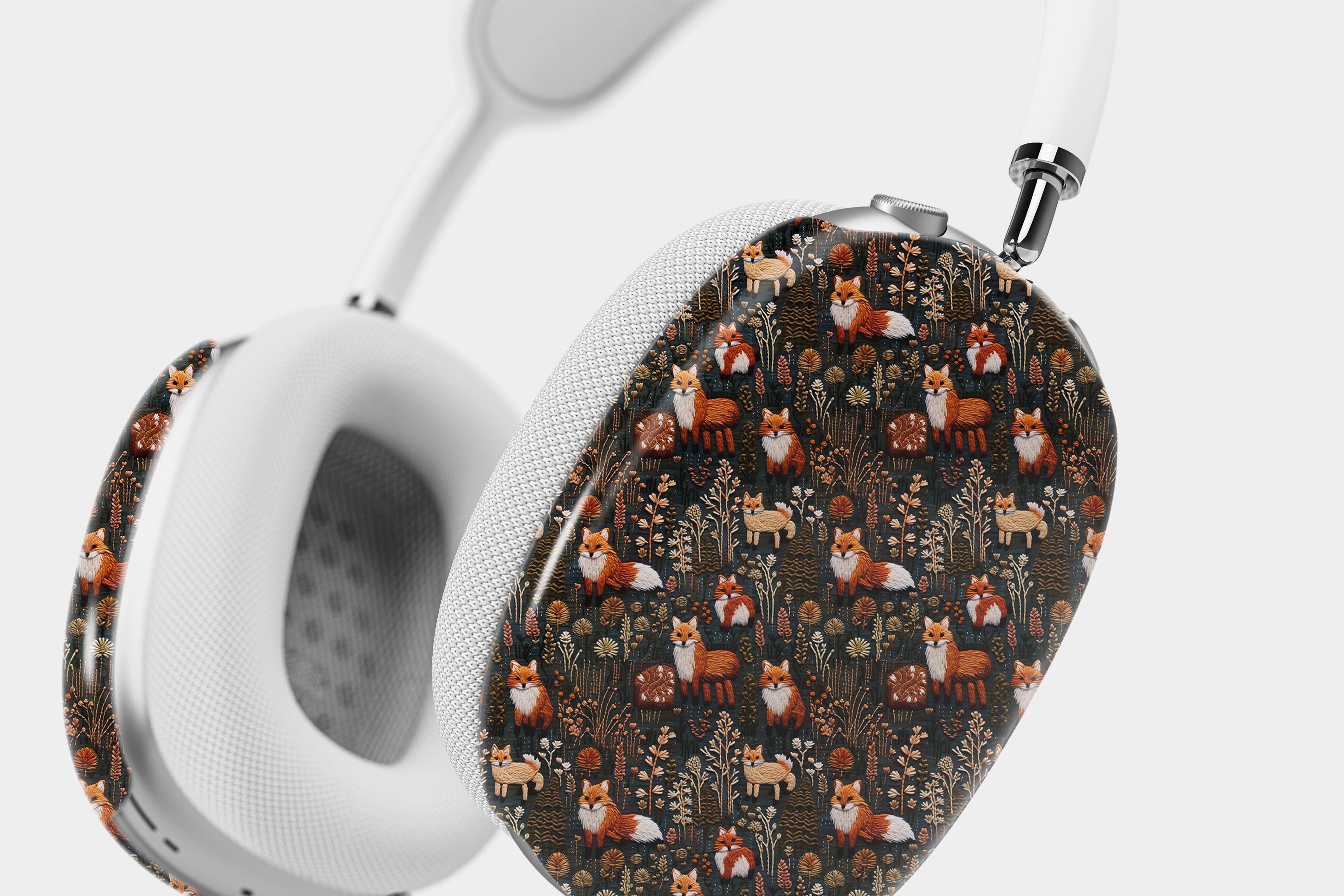 Cozy Woodland Fox Airpods Max Headphone Cover | Cute Forest Animal