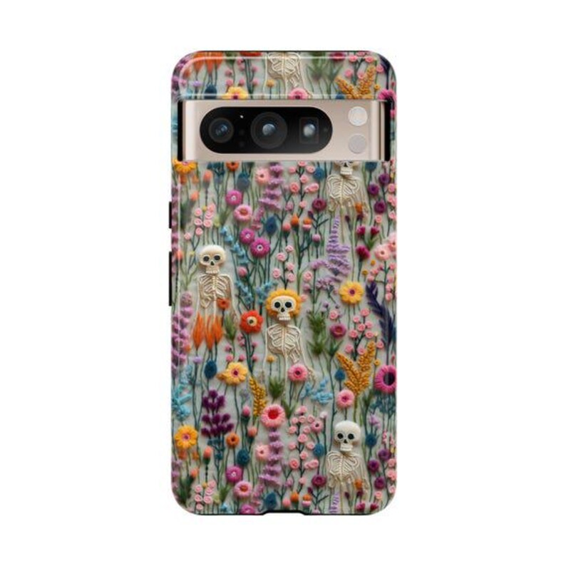 Floral Skeleton Phone Case Flower Skeleton Phone Case Skeleton iPhone