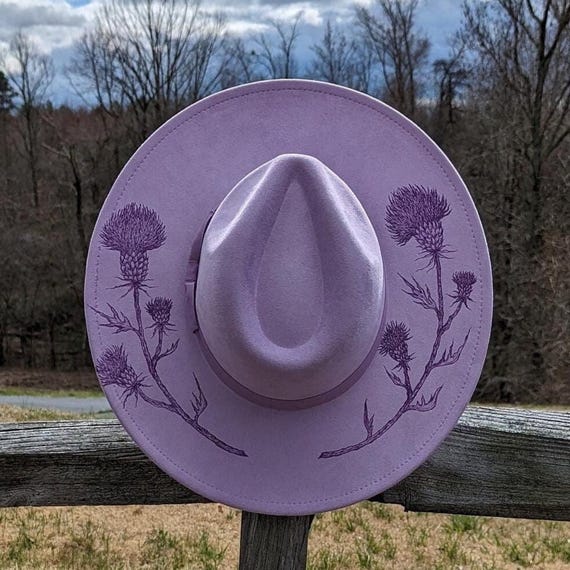Vintage 80’s Lavender Wide Brim Occasion Hat Floral Detail Size Small 1980s Lavender Straw Platter Hat: Silk Flower & Veil Trim - Etsy main image 4