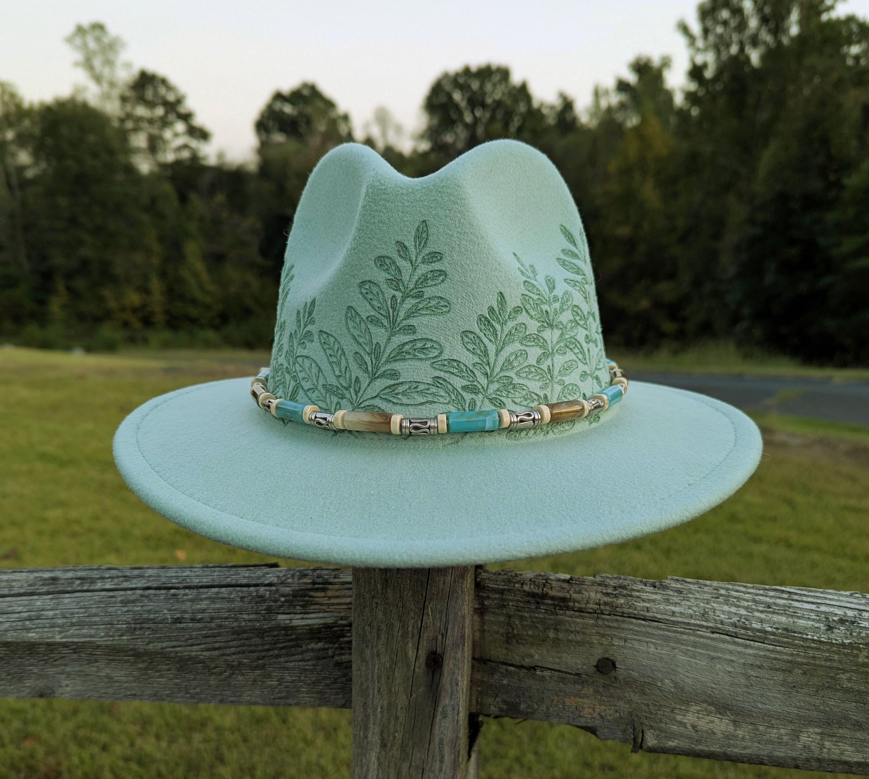 Mint Green Fedora - Etsy