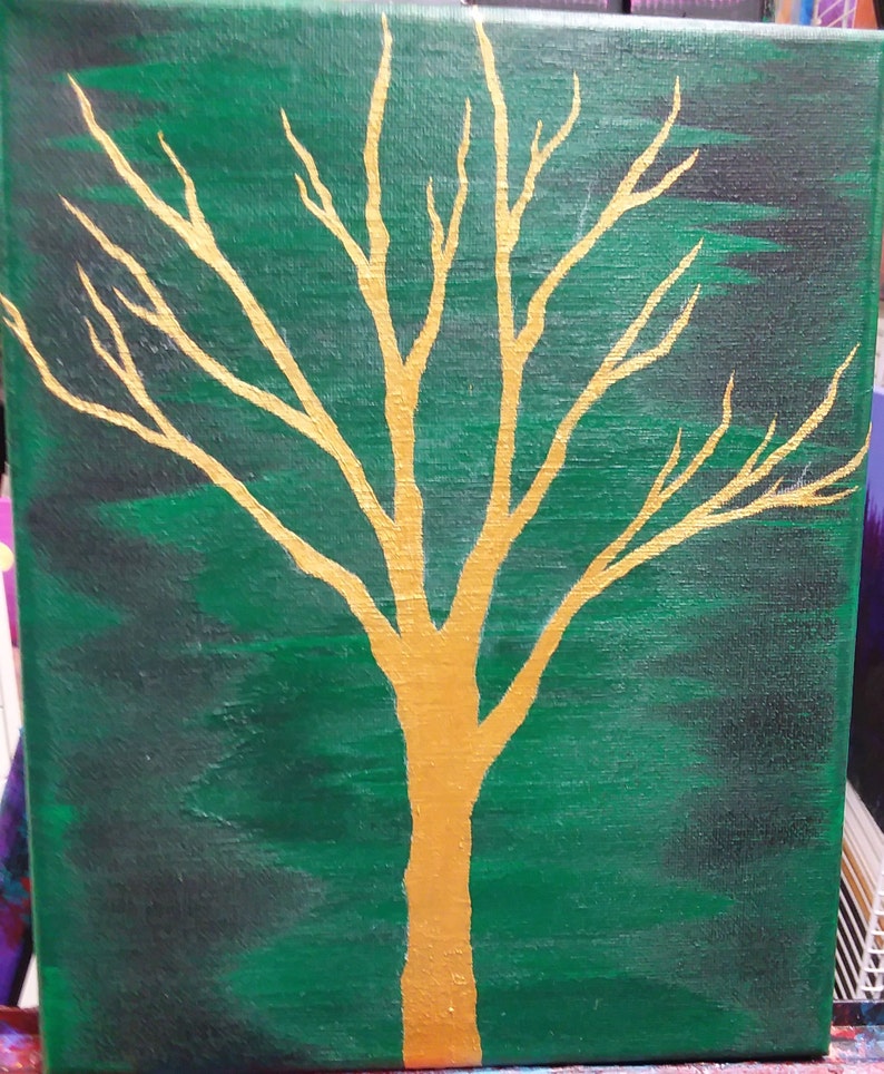 Original, Gold Tree of Life Wall Art, Tree Branch Wall Decor