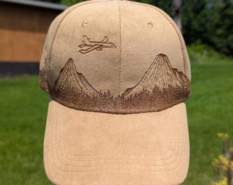 Casquette d'avion, chapeaux de baseball brûlés, chapeaux de papa d'aviation, cadeau de retraite de pilote, cadeau de voyageur du monde, cadeau de voyageur fréquent, cadeau de maman de pilote