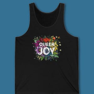 Queer Joy Tank Top - LGBTQ+ Jersey Tank