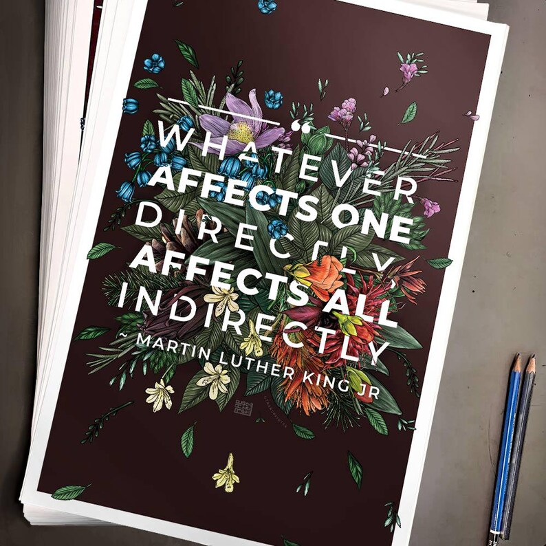 MLK Quote Poster: Letter from Birmingham Jail, Archival Matte Art image 14