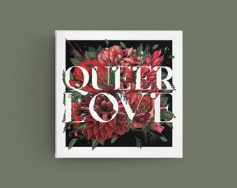 Queer Love Unframed 12x12 Art Print