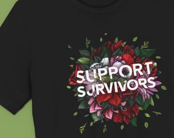 Support Survivors TShirt | Community Shirt | Community Care Gifts | Leadership Gifts | Shop Small | Shop Local | Collaboration