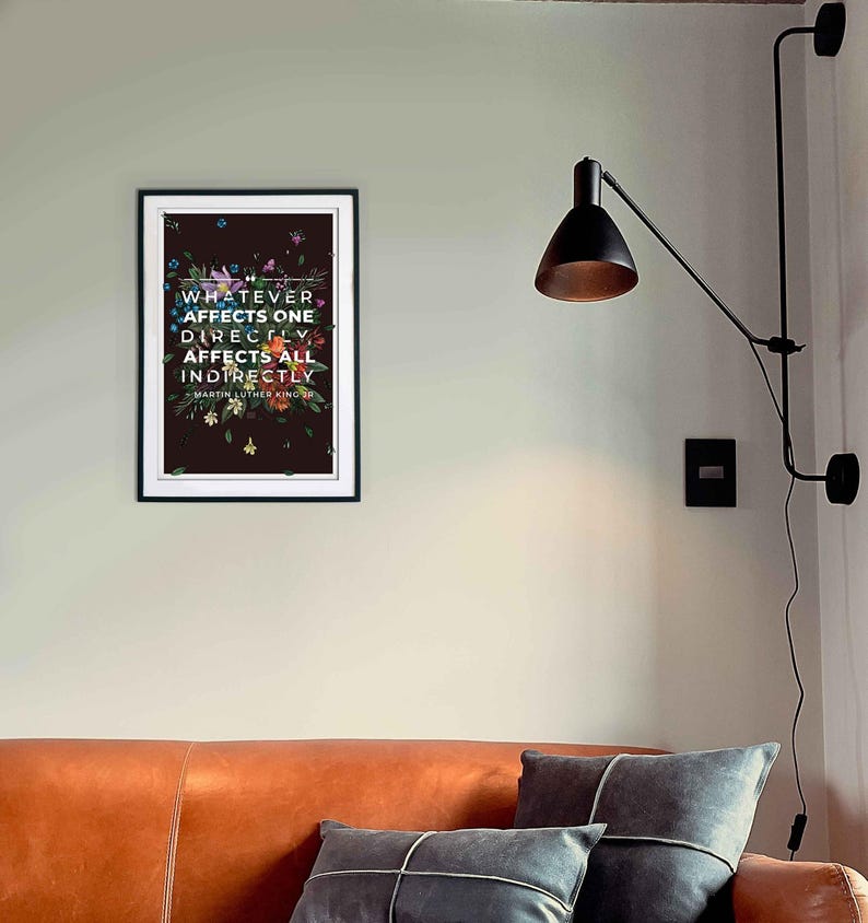 MLK Quote Poster: Letter from Birmingham Jail, Archival Matte Art image 10