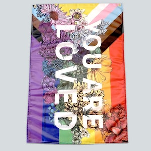 You Are Loved Pride Flag LGBTQ Progress Pride Flag image 7