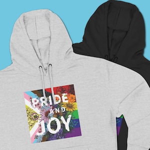 Pride & Joy Hoodie: LGBTQ+ Fortschritt Stolz-Flaggen-Sweatshirt