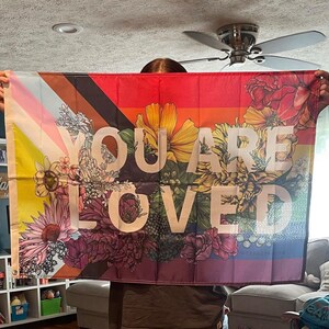 You Are Loved Pride Flag LGBTQ Progress Pride Flag image 9