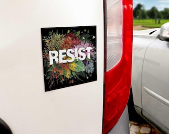RESIST Car Magnets | Protest Car Decal | Magnets for a Better World