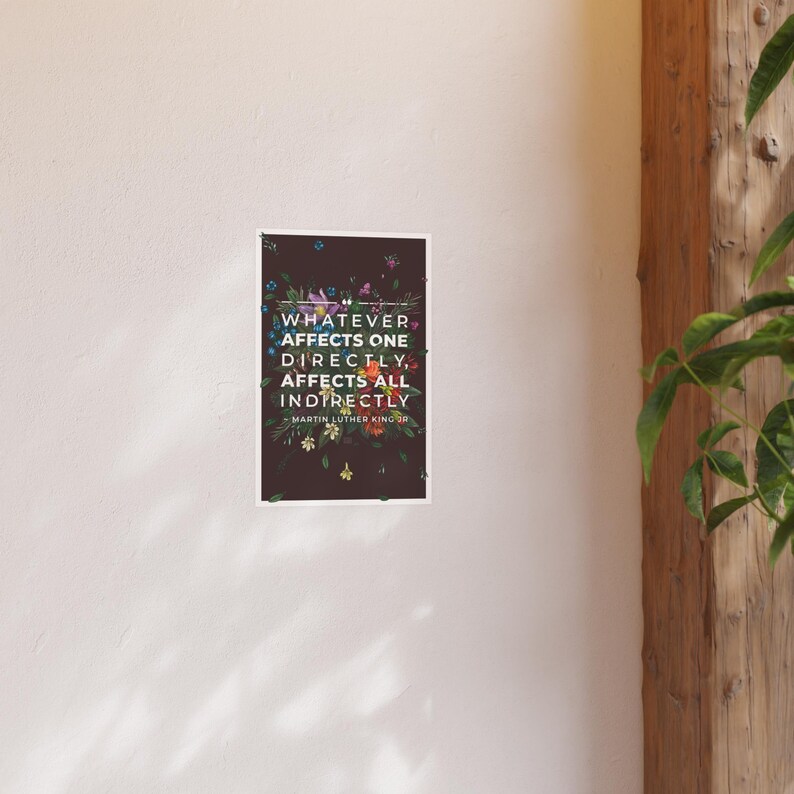 MLK Quote Poster: Letter from Birmingham Jail, Archival Matte Art image 2