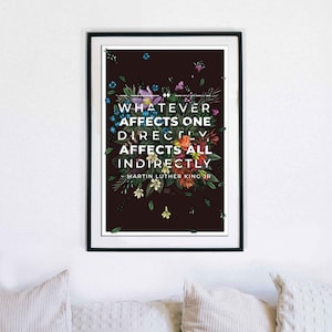 MLK Quote Poster: Letter from Birmingham Jail, Archival Matte Art image 6
