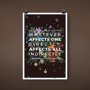 MLK Quote Poster: Letter from Birmingham Jail, Archival Matte Art image 11