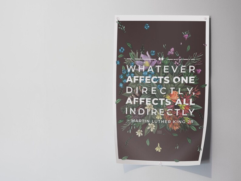 MLK Quote Poster: Letter from Birmingham Jail, Archival Matte Art image 3