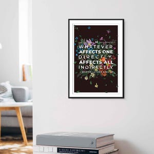 MLK Quote Poster: Letter from Birmingham Jail, Archival Matte Art image 15