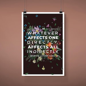 MLK Quote Poster: Letter from Birmingham Jail, Archival Matte Art image 8