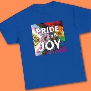 SALE: Pride & Joy Youth T-Shirt | LGBTQ Pride Shirts for Youth | Youth Size Pride Apparel | LGBTQ Pride Parade TShirt image 20