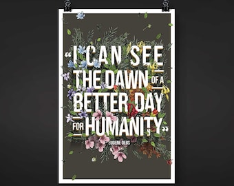 Dawn of a Better Day | Inspirational Quote Poster | Zohran Mamdani Quote