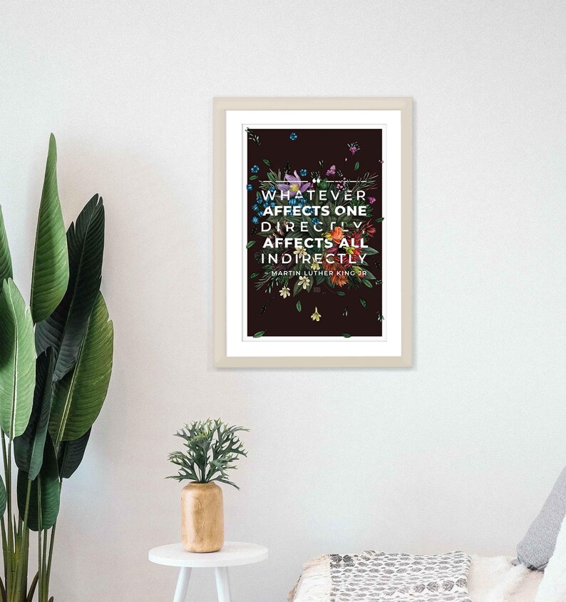 MLK Quote Poster: Letter from Birmingham Jail, Archival Matte Art image 13