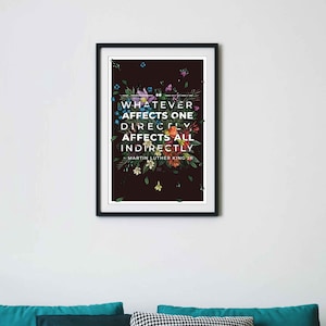 MLK Quote Poster: Letter from Birmingham Jail, Archival Matte Art image 9