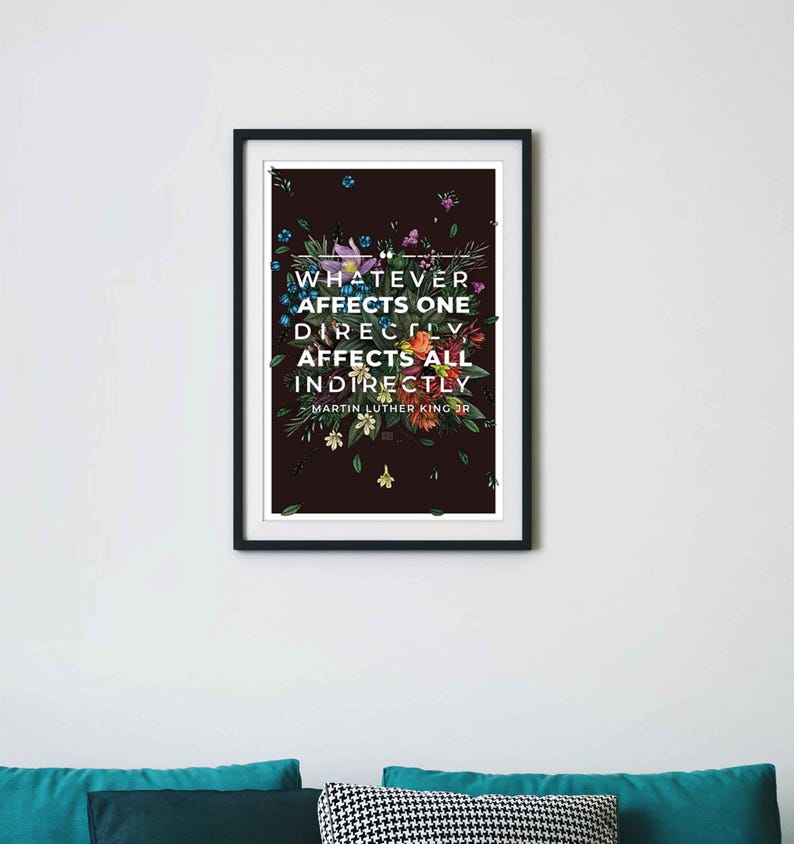 MLK Quote Poster: Letter from Birmingham Jail, Archival Matte Art image 9
