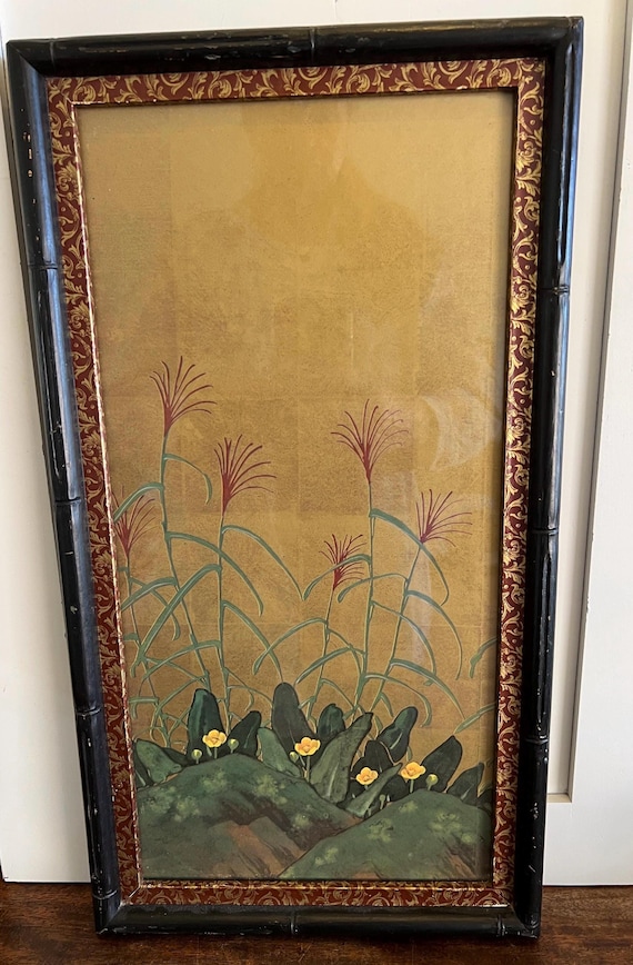 Turner Wall Accessory Japanese Floral Prints Mid Century Art