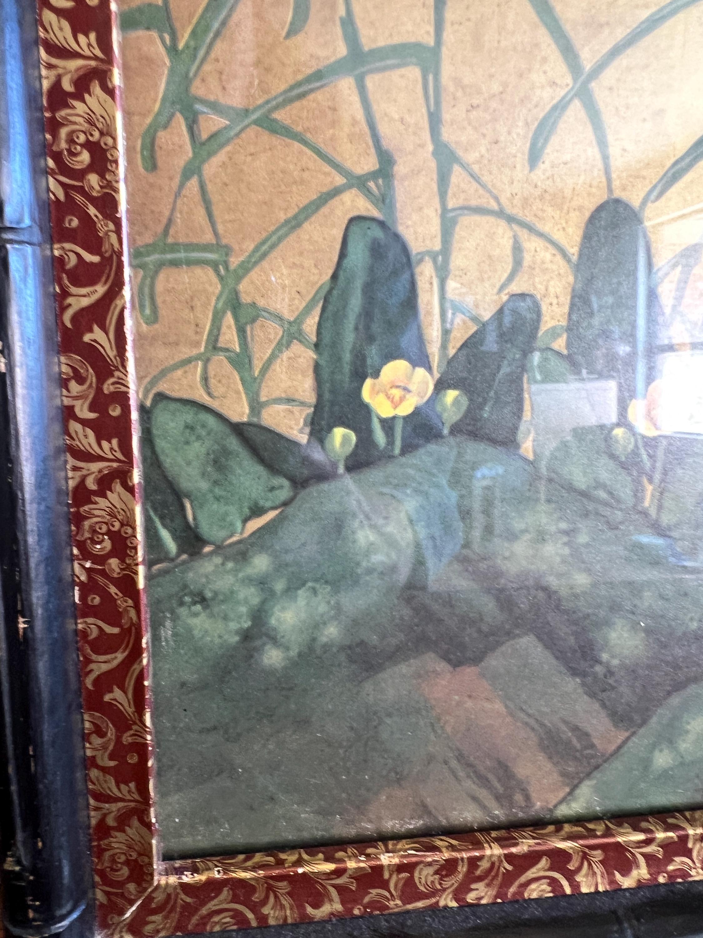 Turner Wall Accessory Japanese Floral Prints Mid Century Art