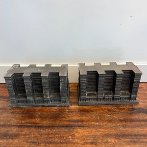 Cast Iron 1930s General Motors/ Chevrolet Building Replica- price is for one building