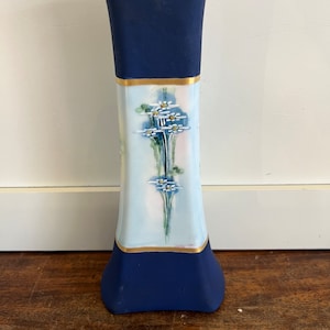 Pirkenhammer Fischer & Mieg Austria Porcelain Vase, Handpainted 1920s