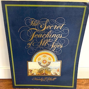 Secret Teachings of All Ages Manly P Hall 1978 Golden Anniversary Edition Occult Philosophy image 1