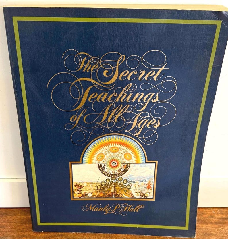 Secret Teachings of All Ages Manly P Hall 1978 Golden Anniversary Edition Occult Philosophy image 1
