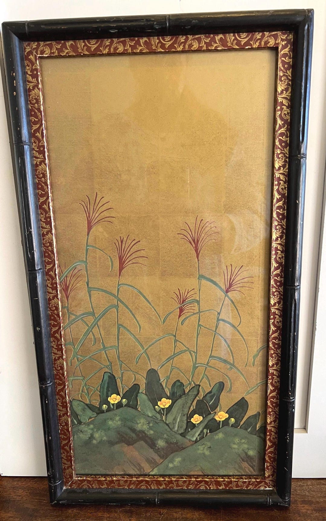 Turner Wall Accessory Japanese Floral Prints Mid Century Art