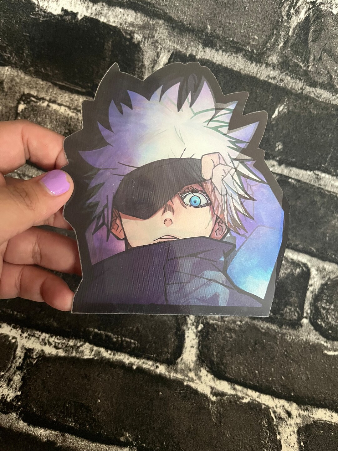 3D Anime Motion Sticker Car Decal Lenticular Sticker - Etsy