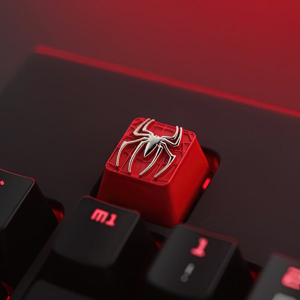 Capuchon de touche d'origine Spiderman - Pour commutateurs MX, convient à la plupart des claviers mécaniques