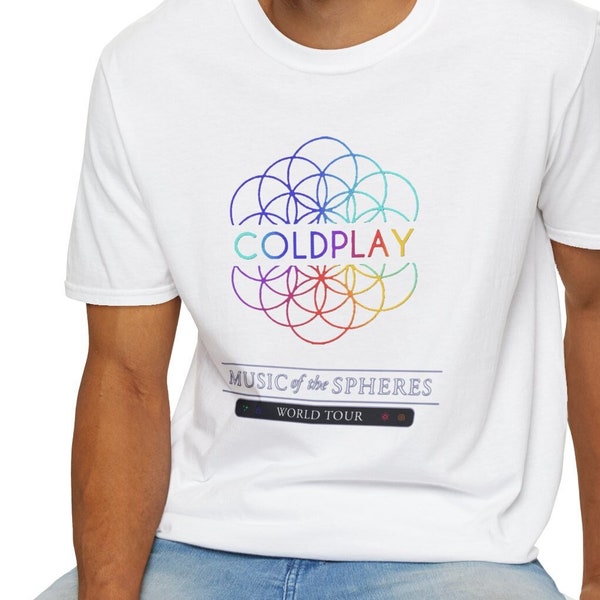Coldplay T-shirt | Music of the spheres | World Tour | Unisex