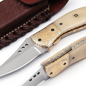 Handmade Folding Knife, Folding Knive, Pocket Knife for Men, Women Birthday gift, Thanksgiving Gift, Christmas Gift, Best Handmade Gift USA