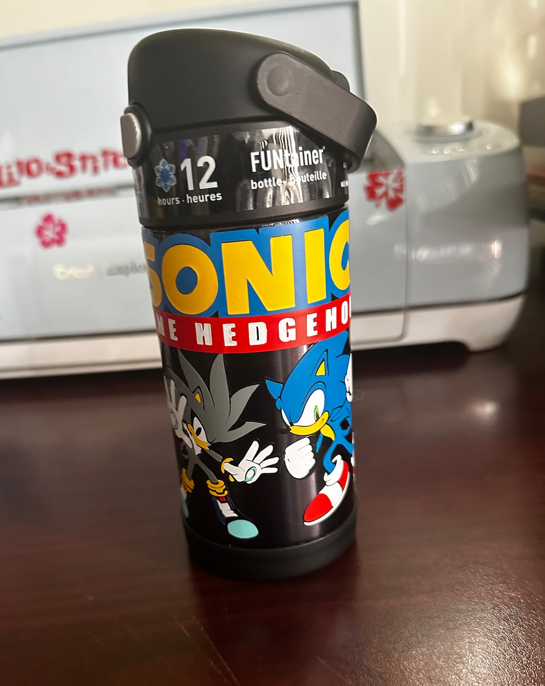 Childrens Custom Thermos Cup With Straw Etsy