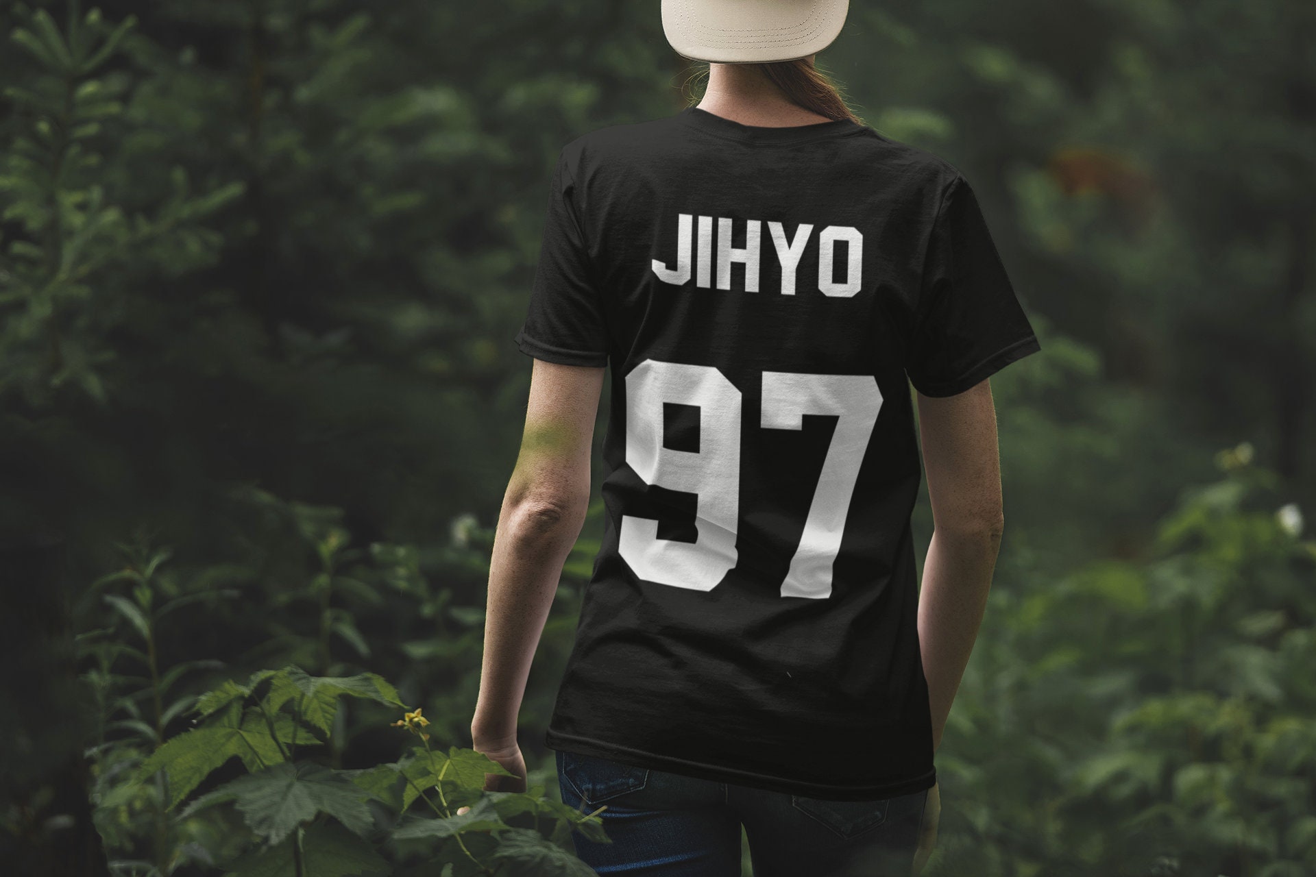 TWICE THIS IS FOR Tシャツ Mサイズ　JIHYO T-SHIRT〈BLACK〉【M】/ JIHYO / TWICE『THIS IS FOR』 – JYP JAPAN