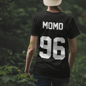 Momo Jersey-Inspired Shirt
