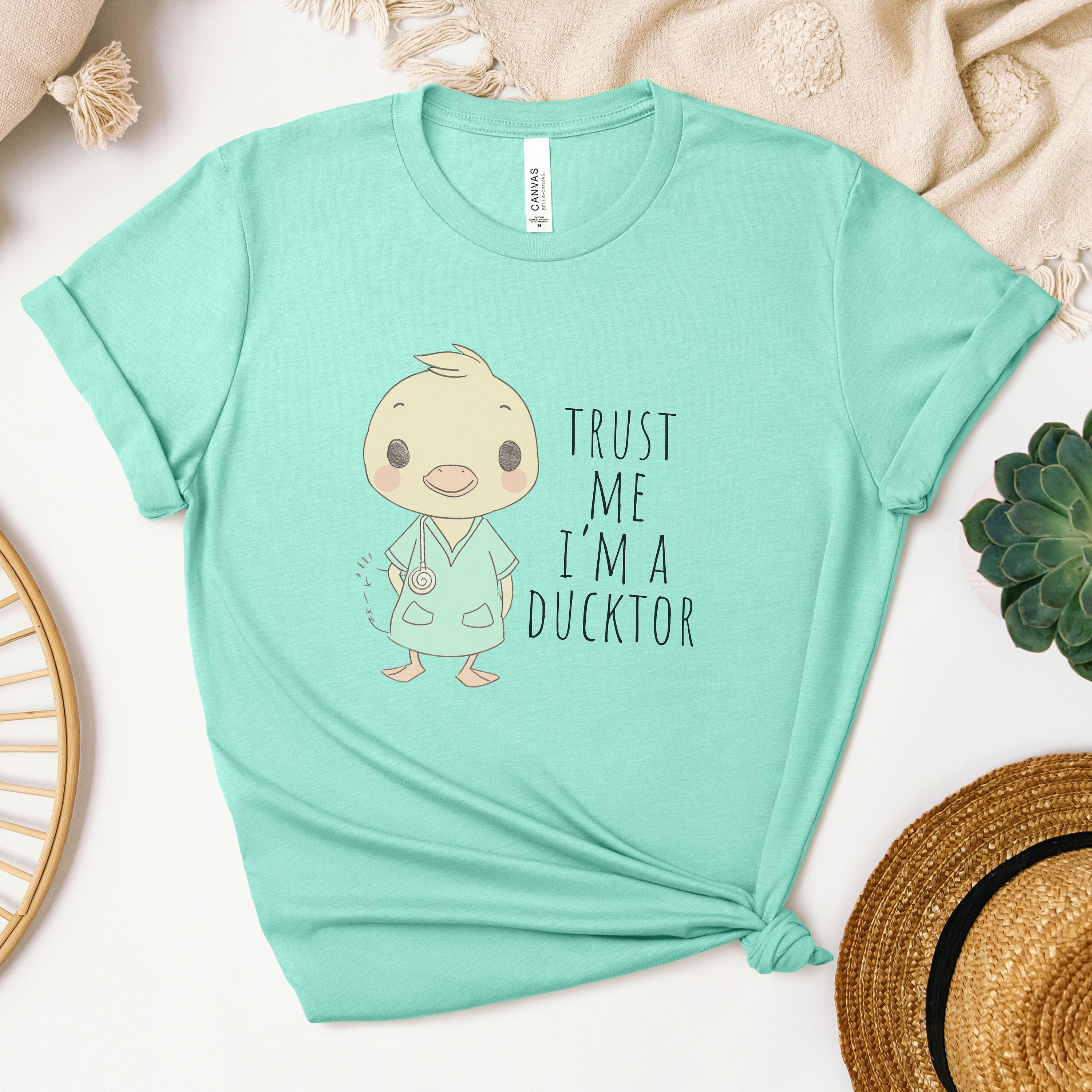Trust Me I'm A Ducktor Shirt, Adorable Duck Tee, Cute & Funny Gift