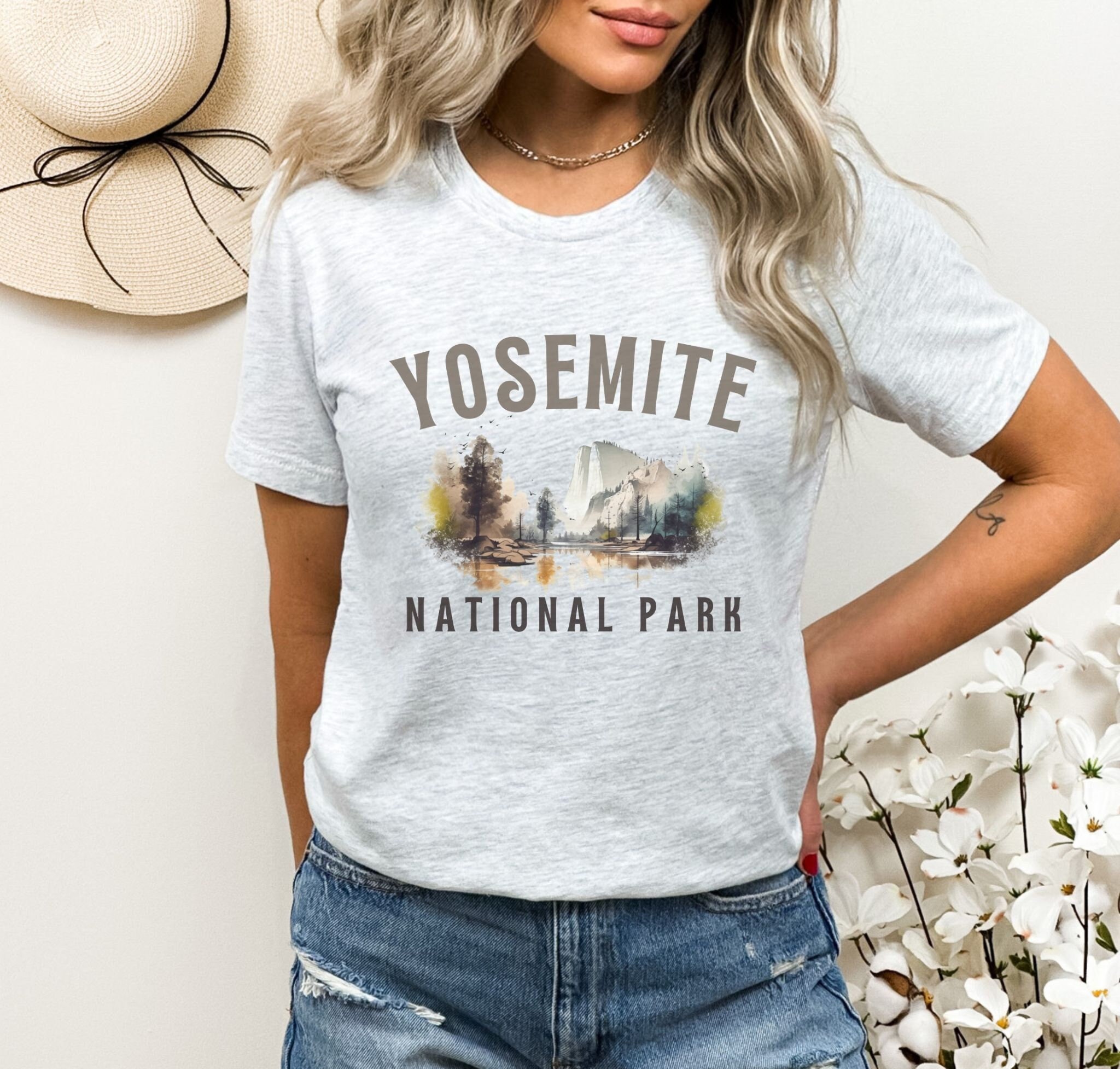 Unisex Yosemite National Park T-Shirt, Yosemite Shirt, Yosemite Gift, Yosemi Tee, Gift for Nature Lover, Gift for Adventure Seeker